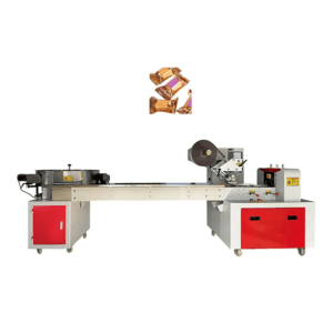 2.2kw Fully Automatic Horizontal Candy Packaging Machine