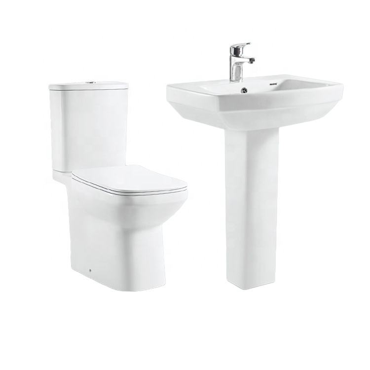 Factory-Supply Ceramic Bathroom Accessory Set with Sink – Premium Bathroom Bundle - Image 3