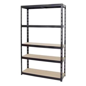 High-Density Fiberboard Adjustable Garage Shelving, Heavy-Duty 875kg Storage Rack