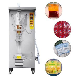 Full Stainless Steel UV High-Efficiency Pure Water Filling, Sealing and Packaging Machine