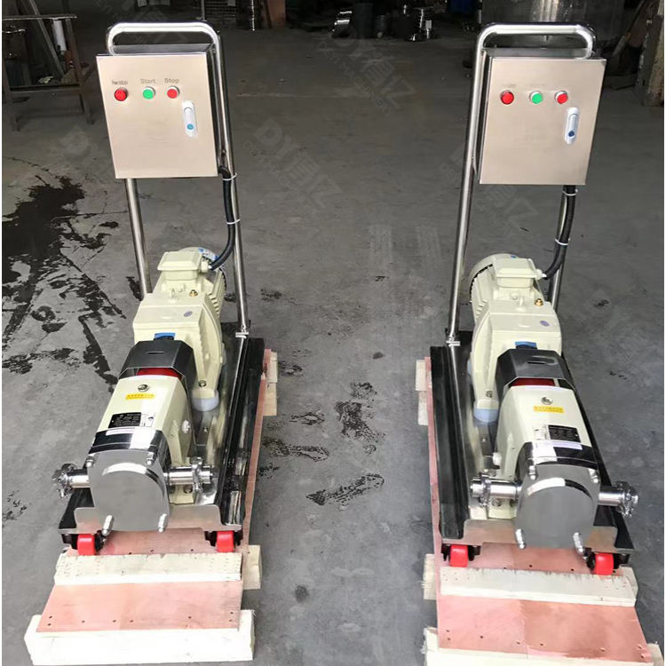 Sanitary Stainless Steel Rotary Lobe Pump, Cam Rotor Pump (Food Grade) - Image 3
