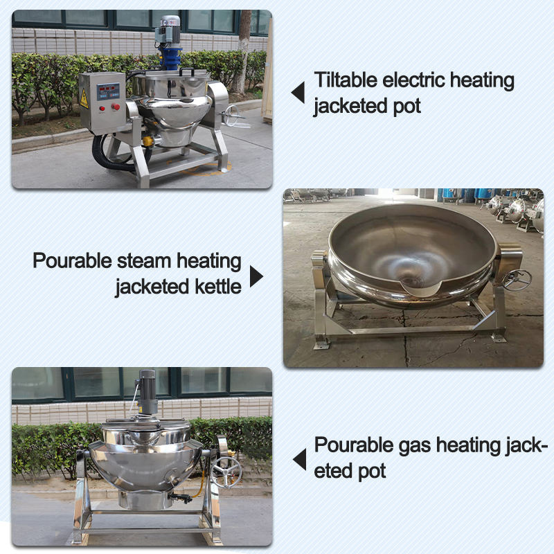 Automatic Tilting Planetary Gas Jacketed Cooking Mixer - Image 2