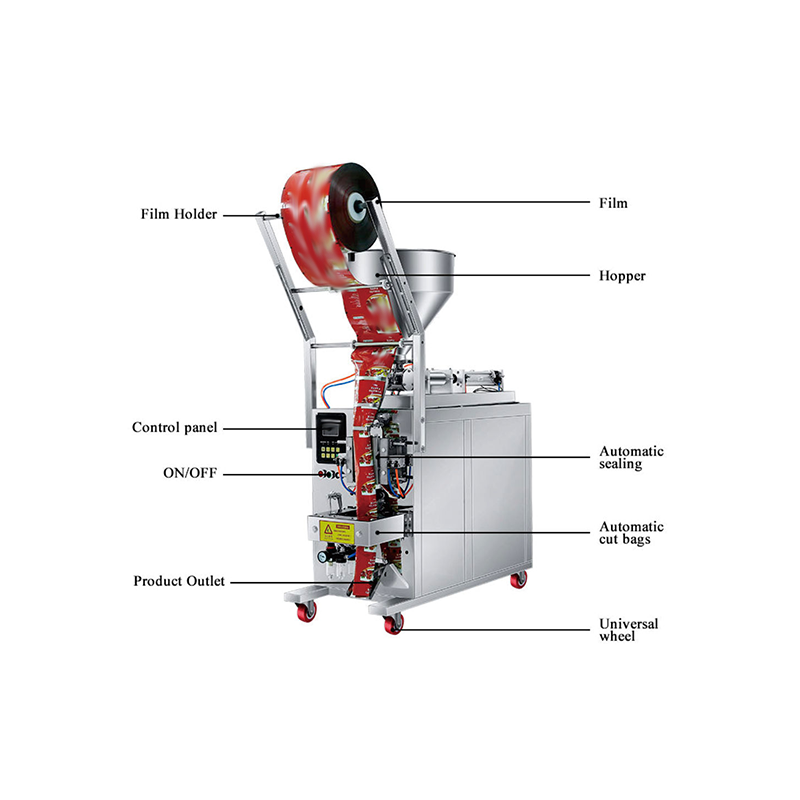 0.45kw Jam Packaging Sealing Machine For Salad Dressing - Image 2
