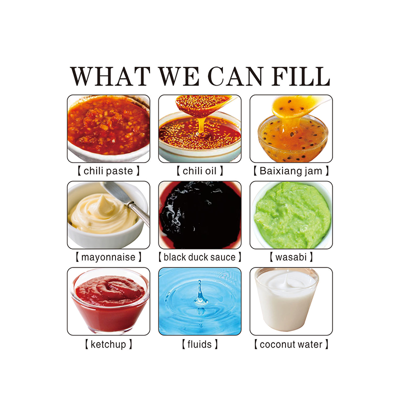 0.45kw Jam Packaging Sealing Machine For Salad Dressing - Image 3