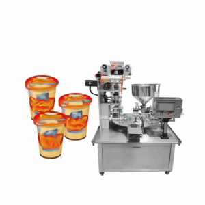 20bags/hour Mashed Potato Packaging Machine Automatic Rotating