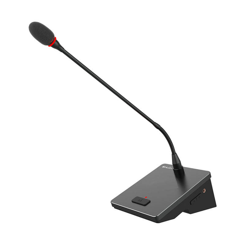 Wired Conference Delegate Microphone Audio Visual System