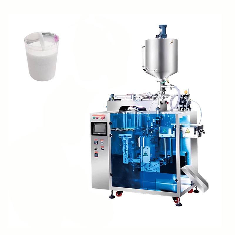 2.2kw Milk Packaging Machine For Soy Milk