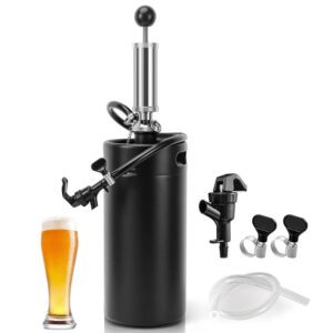 128oz Mini Keg Tap System 3.6L Draft Beer Dispenser for Bar