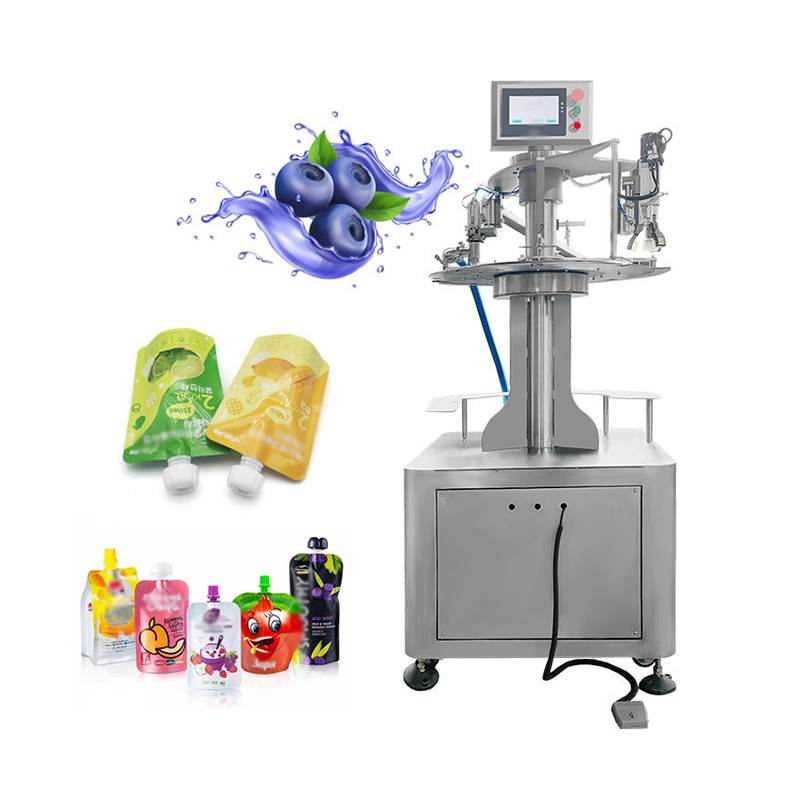 2.5kw Spout Pouch Liquid Packaging Machine for Jelly