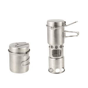 5KG Outdoor Stove Pot Cooking Set For Camping Heater