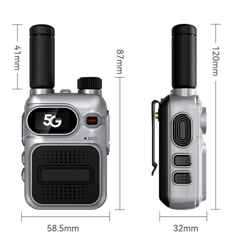 4G Global POC Walkie Talkie Network Intercom Radio 5000KM - Image 3