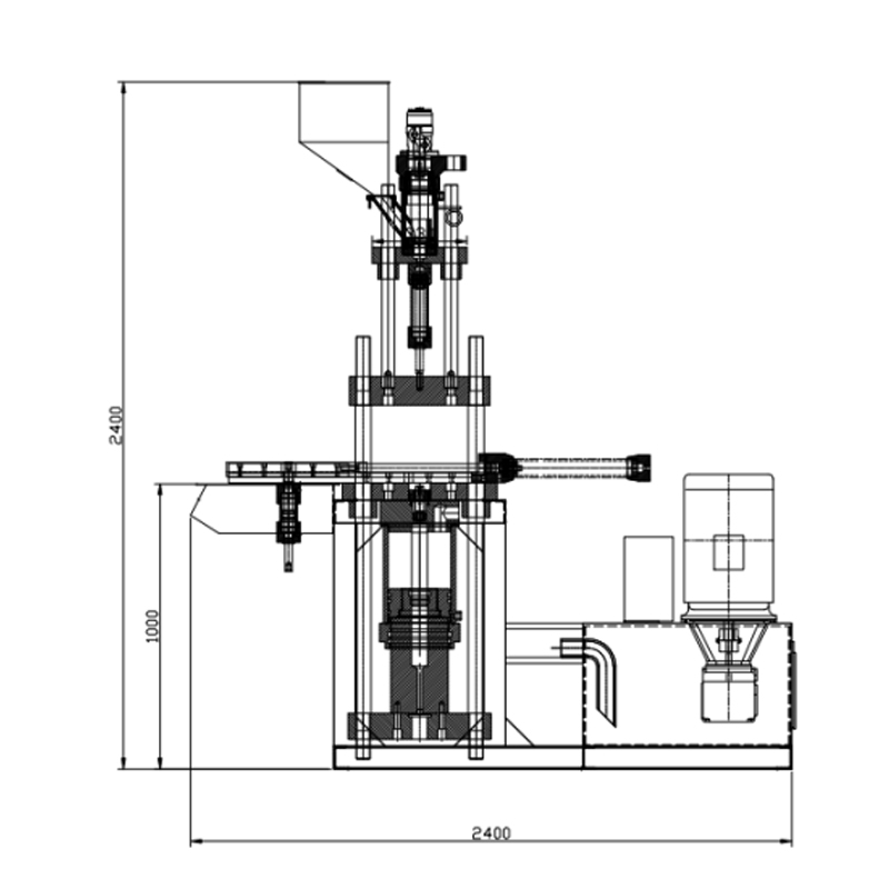High-Efficiency Vertical Plastic Injection Molding Machine - Image 2