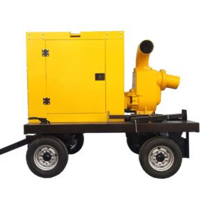 Diesel-Powered Self-Priming Pump for Sewage & Water Transfer