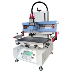 Semi-Automatic Flat Vacuum Screen Printer for PVC Sticker & Film