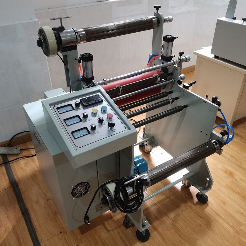 Small Fully Automatic Laminating Machine with Auto Rewinder - Image 3