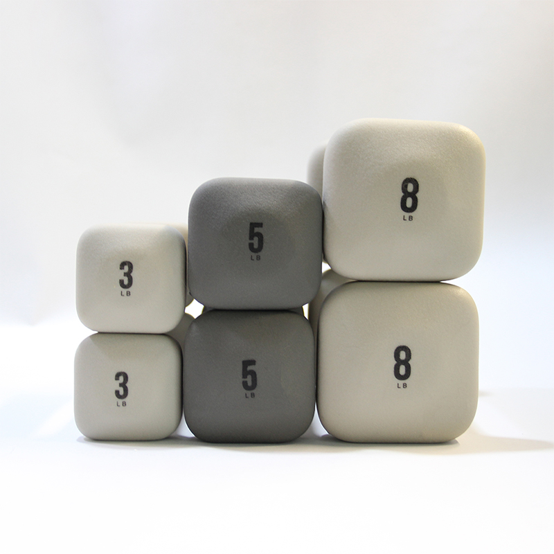3lbs Square Dumbbell Set -Whole Body Workout Tool,Durable,Lightweight - Image 3