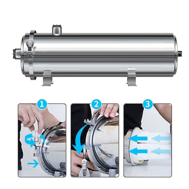304 Stainless Steel Water Filtration System With 0.01 Micron UF - Image 3