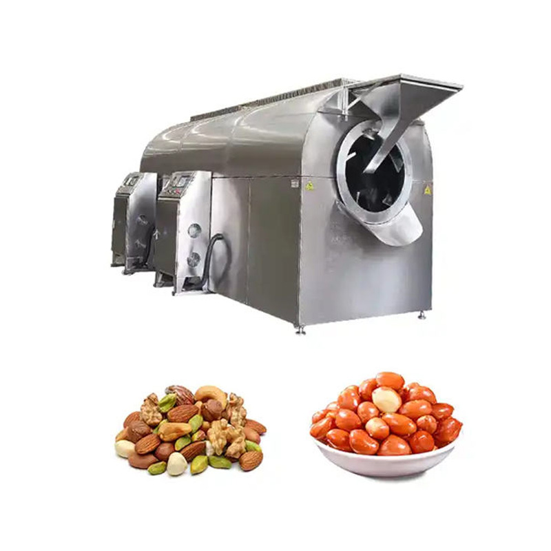 Food Grade Stainless Steel Induction Nut Processing Line