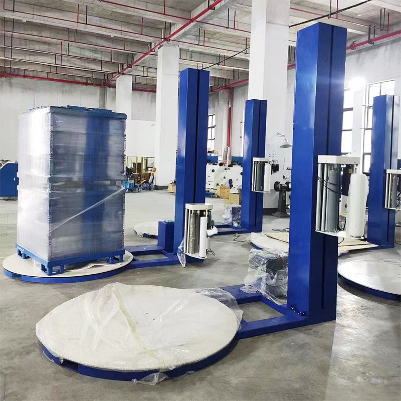 Smart Vertical Stretch Wrapping for Auto Pallet - PLC System - Image 3