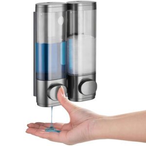Restroom Supplies Wall-Mounted Dual Manual Soap Modern