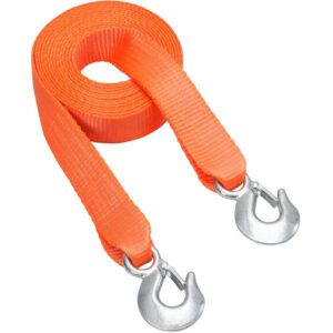 17000lb High-Strength Tow Strap with Hook Recovery Tool Kit