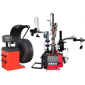30-Inch Tire Changer with Non-Damaging Automatic Operation