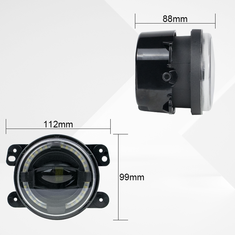 30W Car Aluminum Fog Lights For Off-Road Vehicles - Image 2