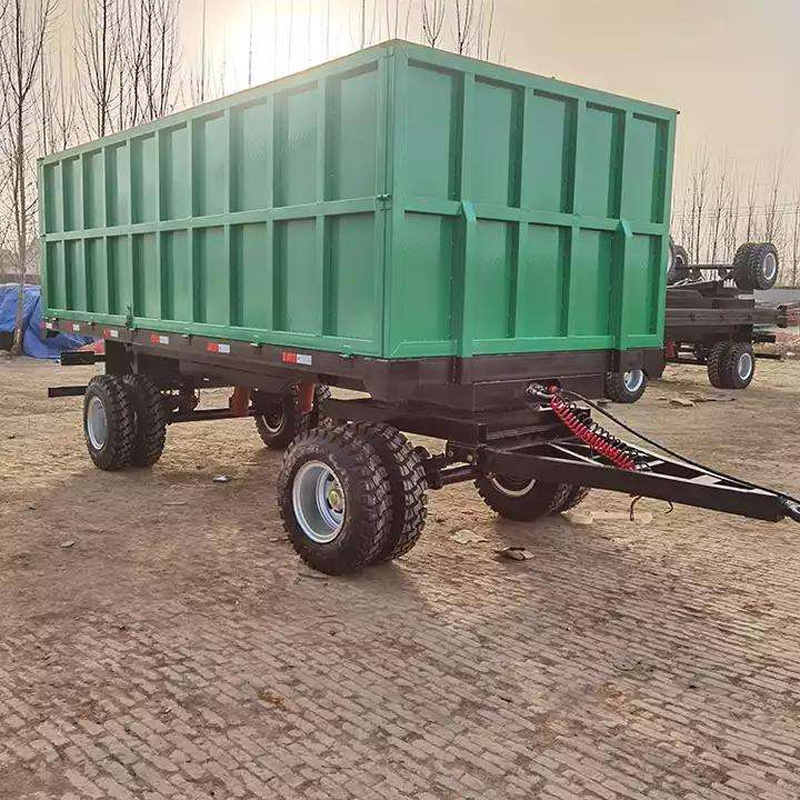 4-Wheel 3-10 Ton Tractor Trailer for Farm Towing Equipment - Image 2