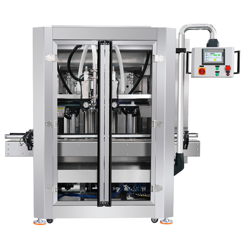 40–80 CPM automatic servo tracking filling machine for liquid detergent