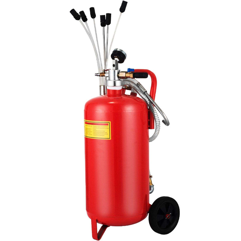 5-Gallon Portable Waste Oil Extractor for Garage Maintenance