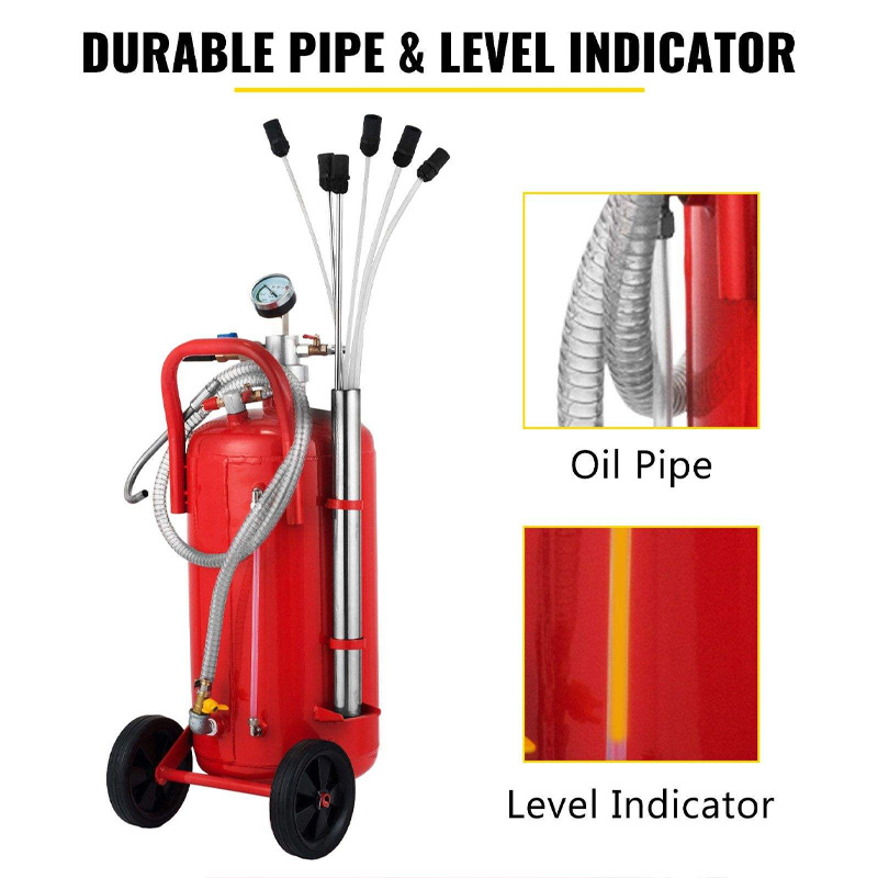 5-Gallon Portable Waste Oil Extractor for Garage Maintenance - Image 3