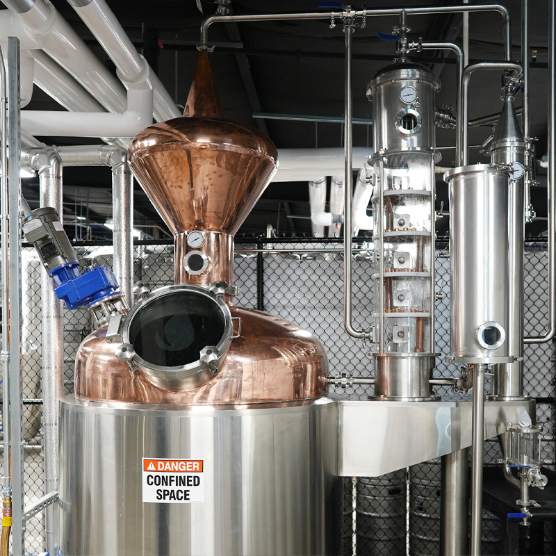500L Distillation Equipment with Column and Condenser for High Efficiency - Image 2