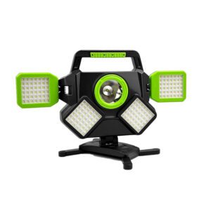 55W Magnetic LED Work Light 360°Rotatable Job Site Lighting