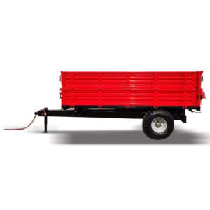 7×14 ft Three-Way Dump Agricultural Trailer Towing Equipment