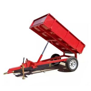 Durable Four-Wheel Agricultural Trailer Towing Equipment