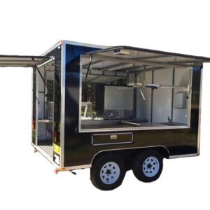 Aluminum Mobile Fast Food Towing Equipment Trailer