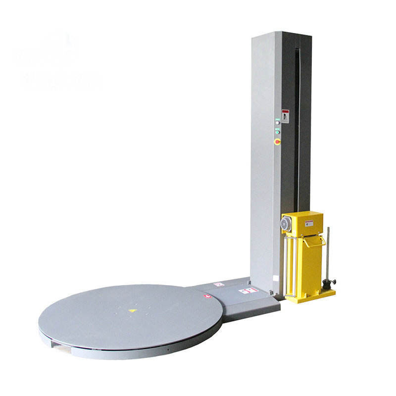 Automatic Vertical Pallet Strapping Machine and Pallet Stretch Wrapping Machine
