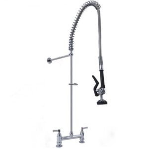 Heavy Duty Brass Pre-Rinse Faucet For Commercial Restaurants