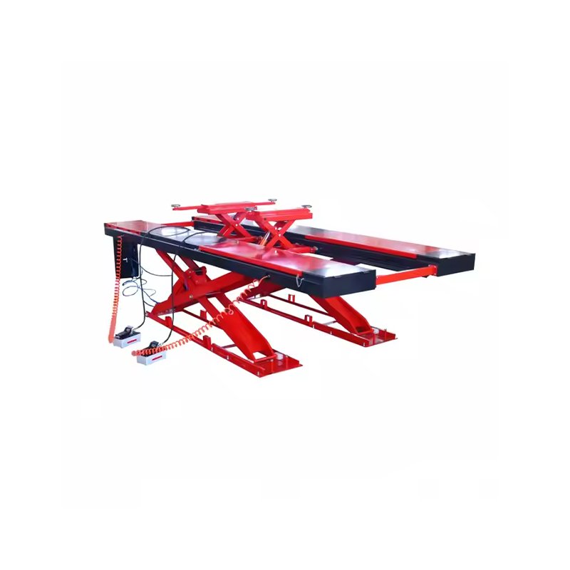 Double-Deck Scissor Car Lift Used For Vehicle Lifting - Image 3