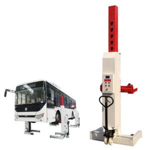 Four-Post Mobile Column Lift Wireless Heavy Duty 30T Vehicle Lift