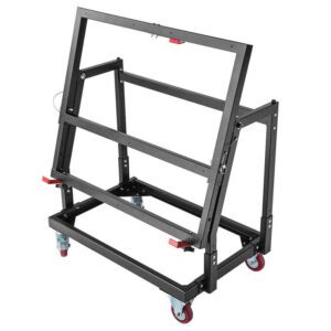 Rigid Iron Frame Mobile Cart Workbench for Tools and Accessories