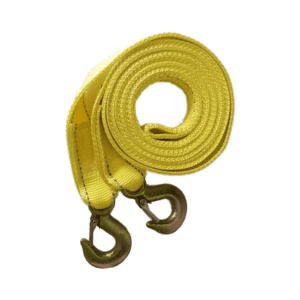 Heavy-Duty Polyester 4.5m Tow Strap Emergency Tool Kit, 5 Ton Towing Rope for Trucks Road Use