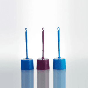 Bathroom Toilet Cleaning Brush Set with Stand (Household Use)