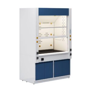 Modern Steel Laboratory Fume Hood with Exhaust System, Suitable for Schools and Hospitals