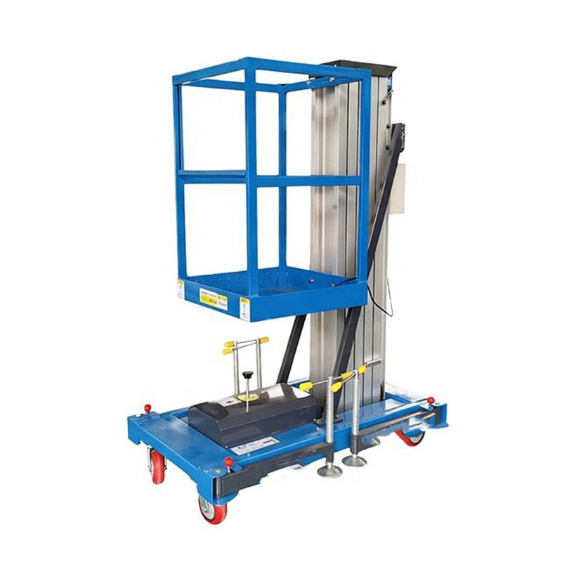High-grade aluminium scaffolding platform with adjustable height, suitable for efficient construction