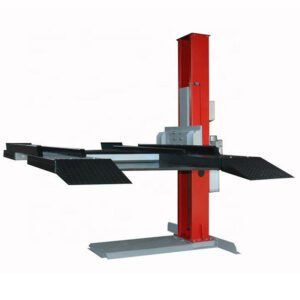 Single Post Car Lift Reliable Hydraulic Lift for Cars, Vans, SUVs