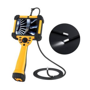 Dual-View Inspecting Instruments for Aviation Engine NDT