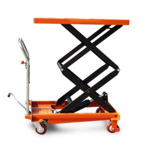 105kg/1.3m Lift Tables for Workshop – Manual Scissor Hoist
