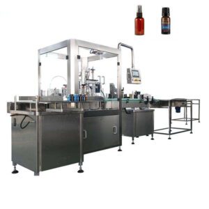 Liquid Bottle Filling Machine PLC Controlled Full Automatic for Industrial Use