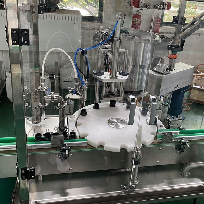 Liquid Bottle Filling Machine PLC Controlled Full Automatic for Industrial Use - Image 2